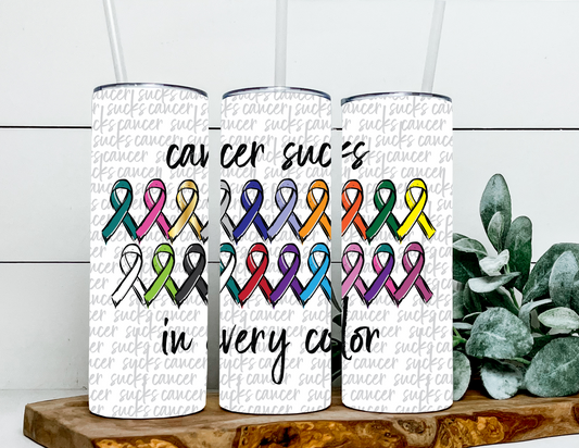 Cancer Sucks Every Color
