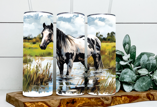 Reese the Watercolor Horse
