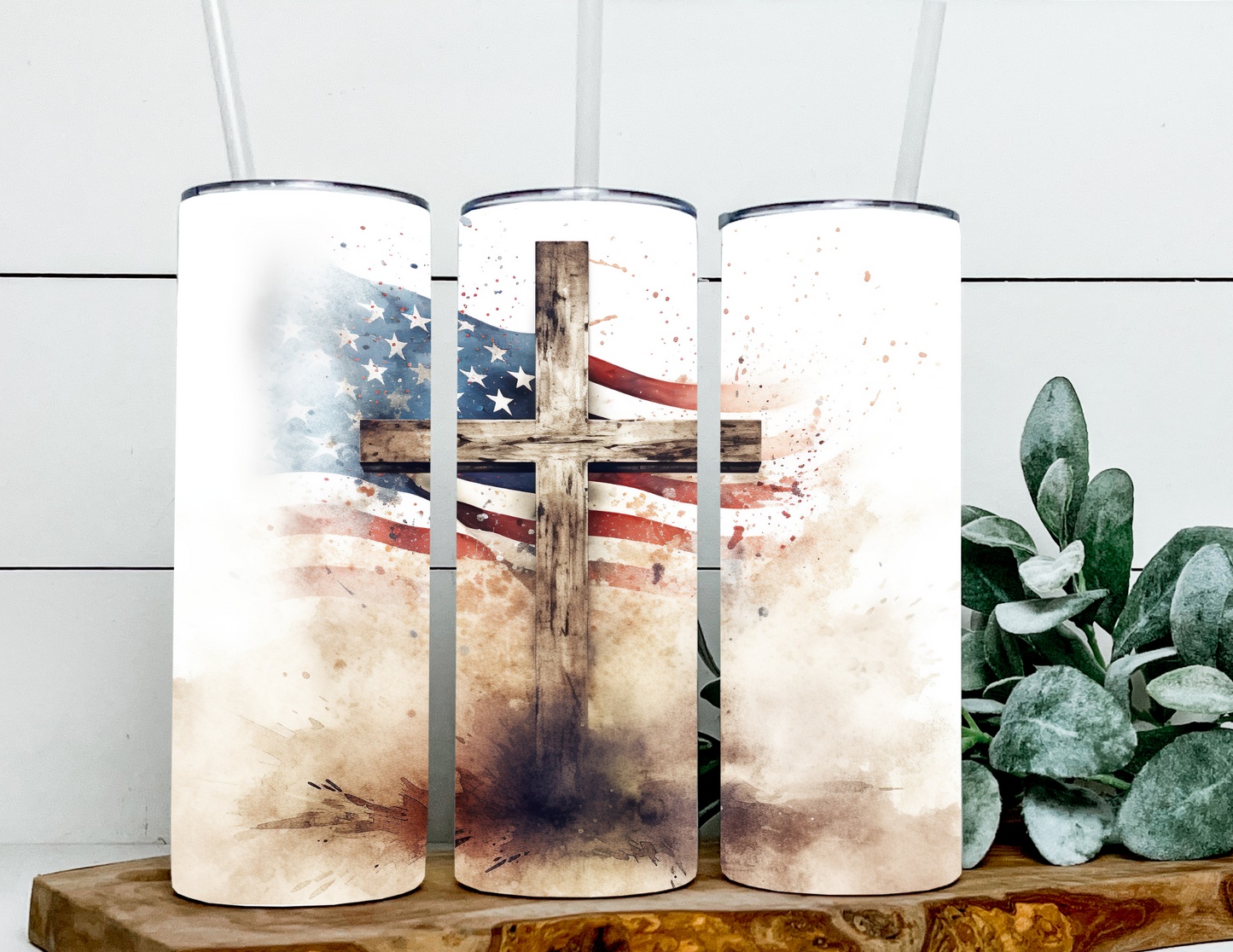 Patriotic Cross Fade