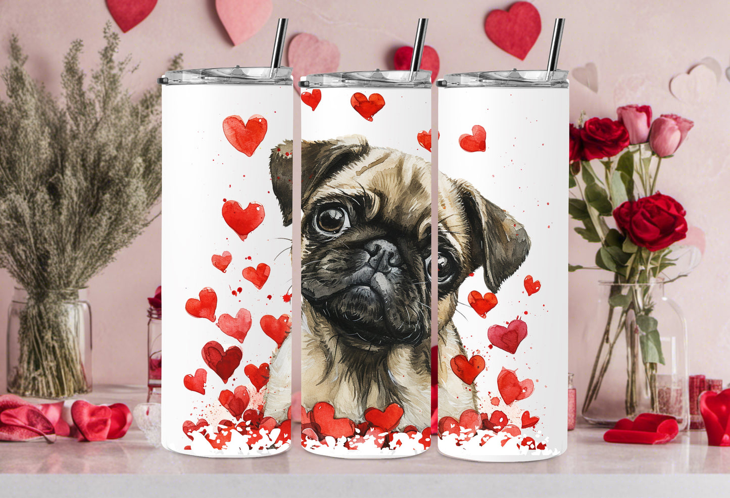 Valentine Dog Breed 20oz