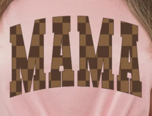 Mama Checkered Brown A8