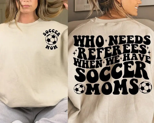 Referees Soccer Moms W/Pocket print C13