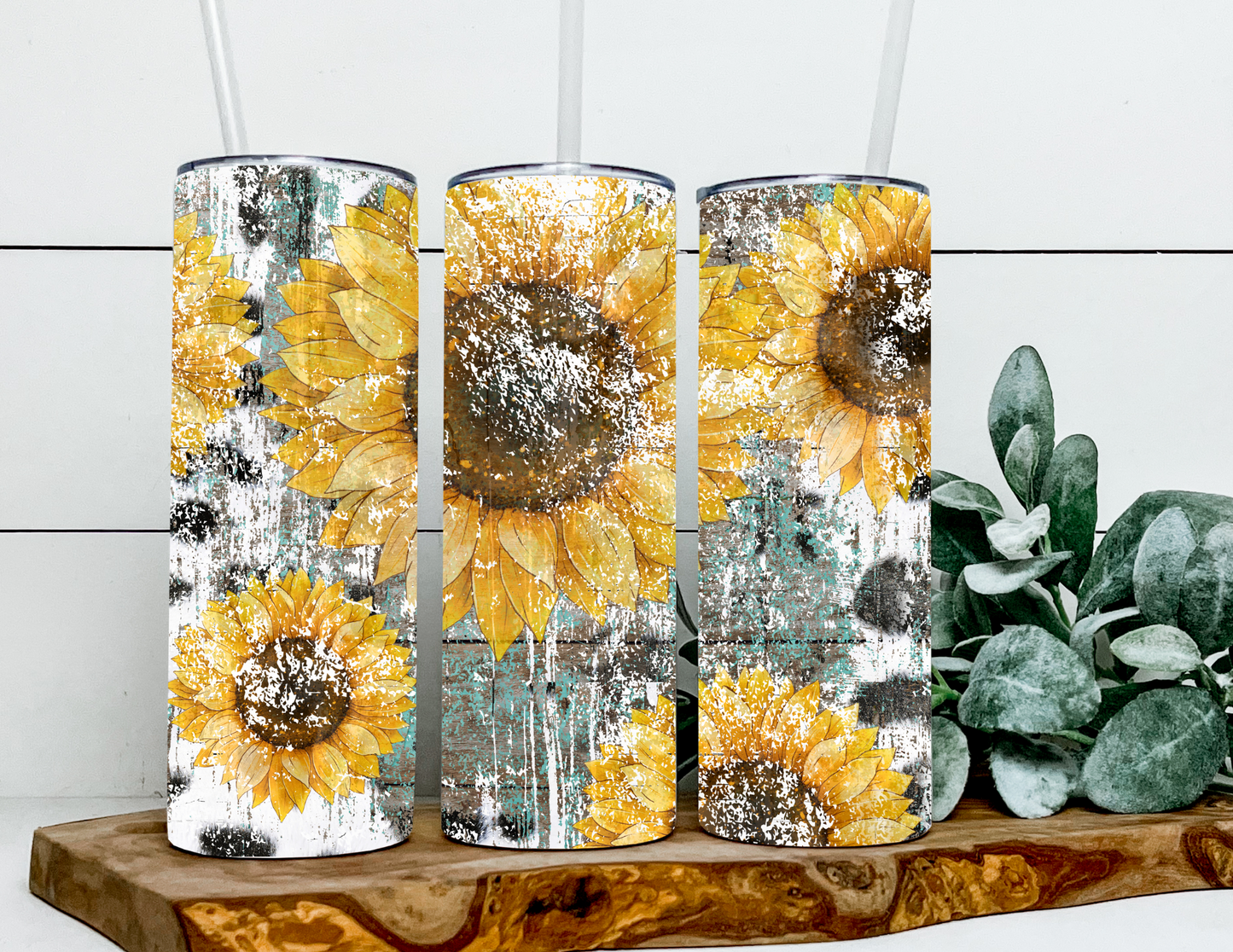 Weathered Sunflowers