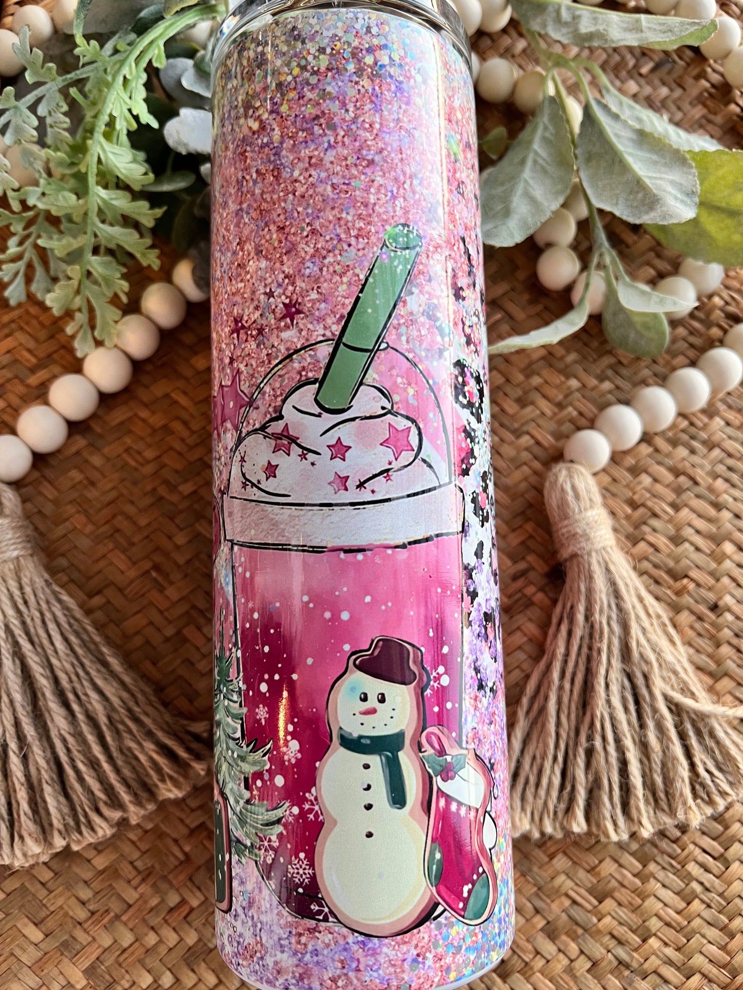 Pink Christmas Coffee