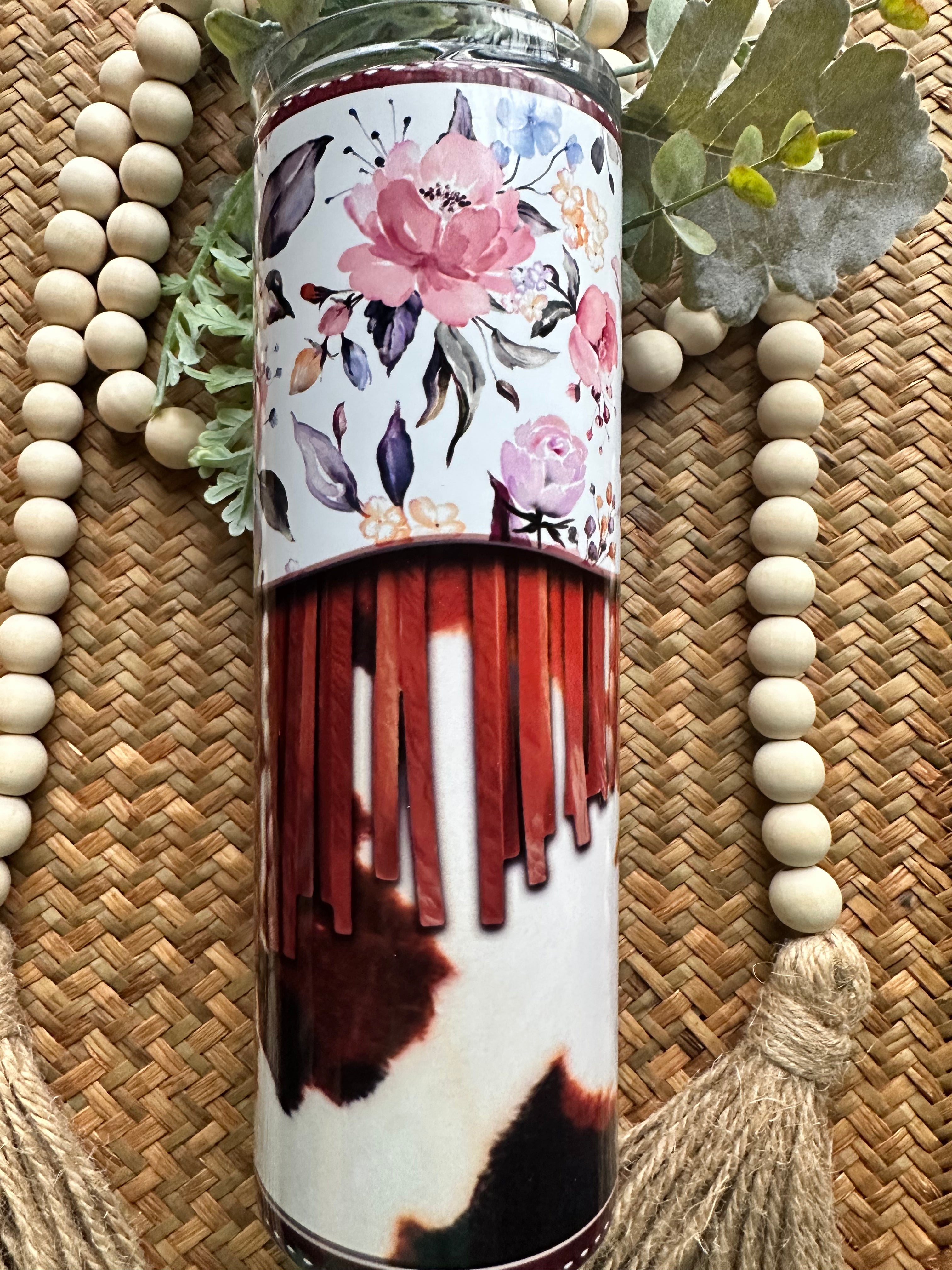 Tooled Leather Floral – RiverRockTees