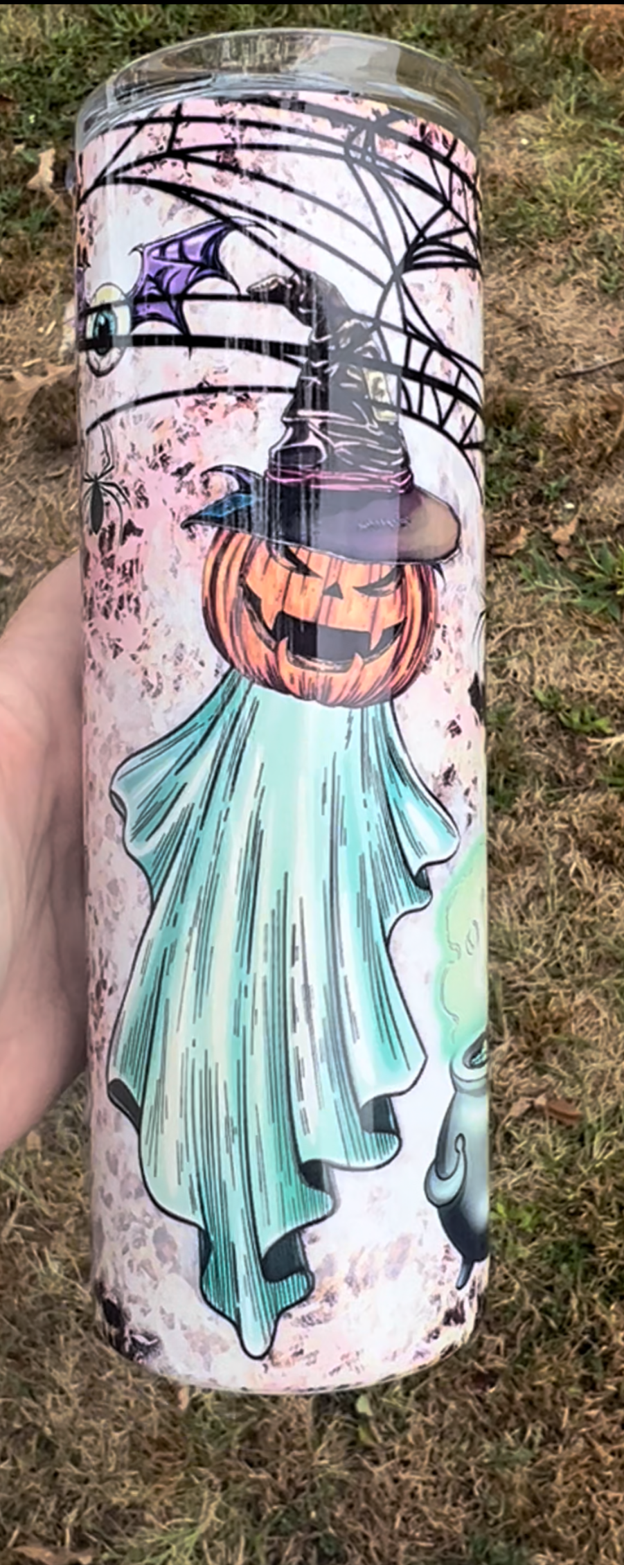 Halloween Pumpkin Ghost