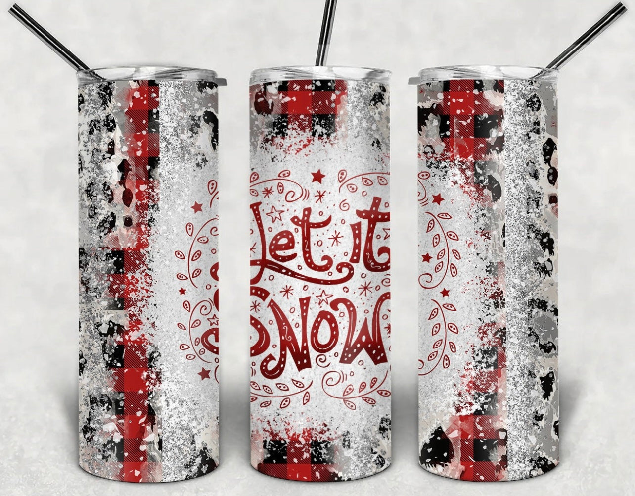 Let It Snow Brushstroke