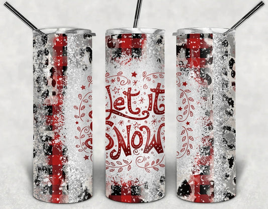 Let It Snow Brushstroke