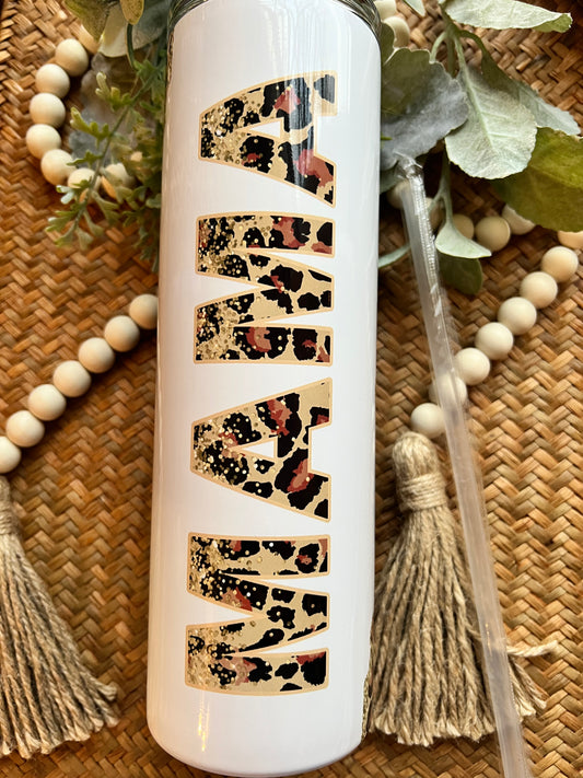 Mama Leopard Gold Marble