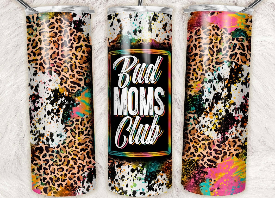 Bad Moms Club Leopard Cowhide