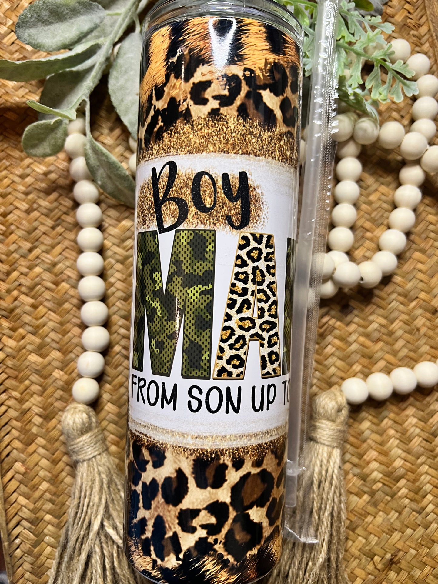 Boy Mama Son Up Son Down Tumbler